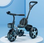 Kidsmate Junior Tricycle for Kids with Parental Control | Cycle for Kids 1-4 Years | Baby Cycle
