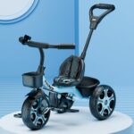 Kidsmate Junior Tricycle for Kids with Parental Control | Cycle for Kids 1-4 Years | Baby Cycle